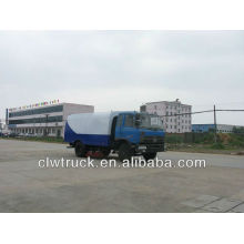 DongFeng 145 camión barredora de camino, tanque de polvo 5m3, tanque de agua 3m3